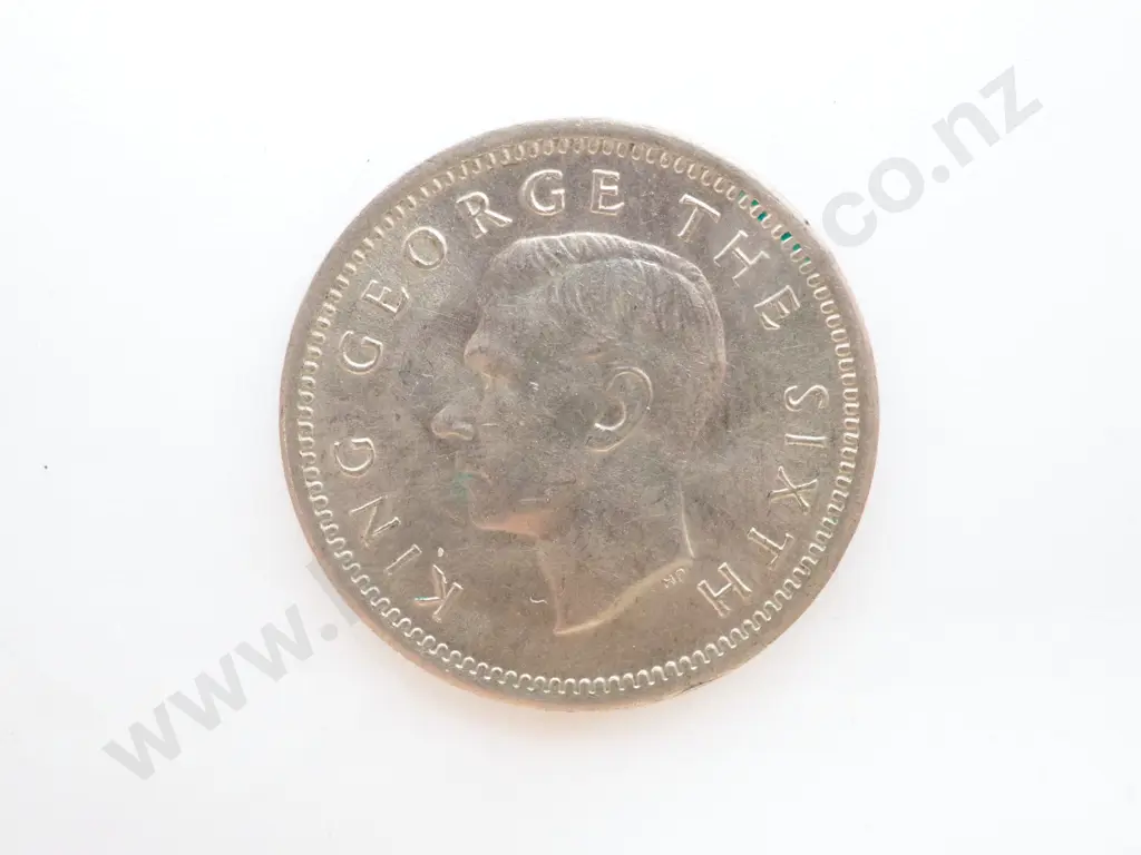 1950 New Zealand Threepence EF CV $100 Image 1++
