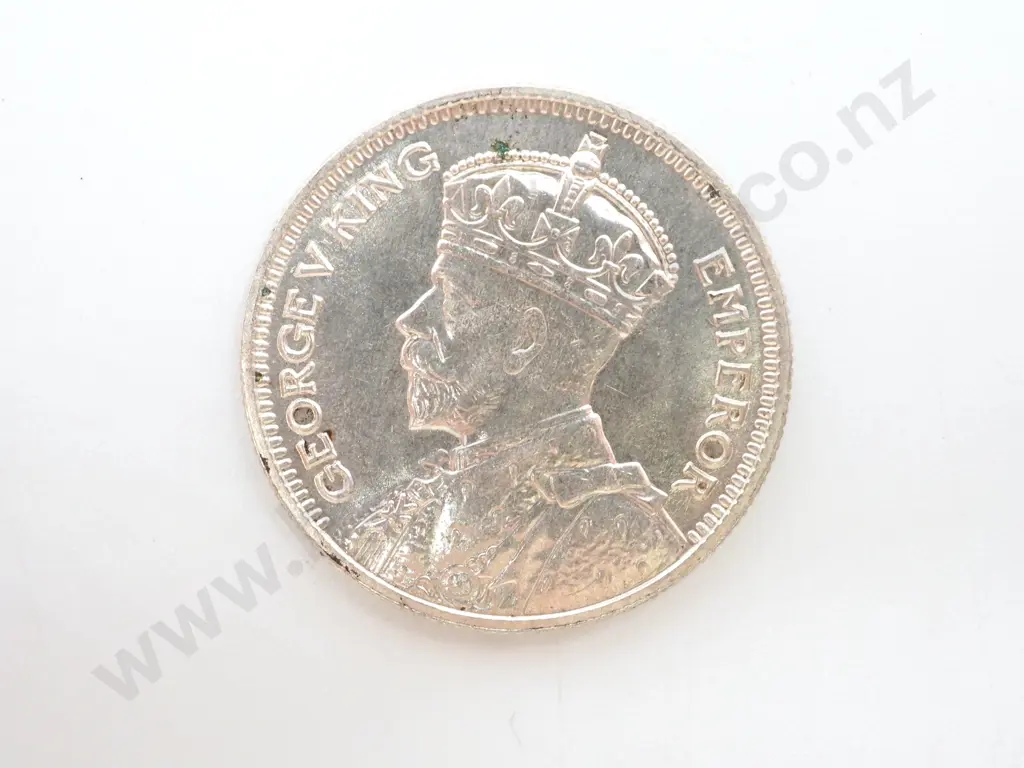 \NZ 1933 New Zealand Sixpence UNC Krause 2, CV $250 NZD Image 1++