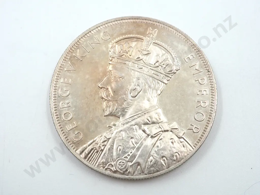 Proof 1935 New Zealand Waitangi Crown Image 1++