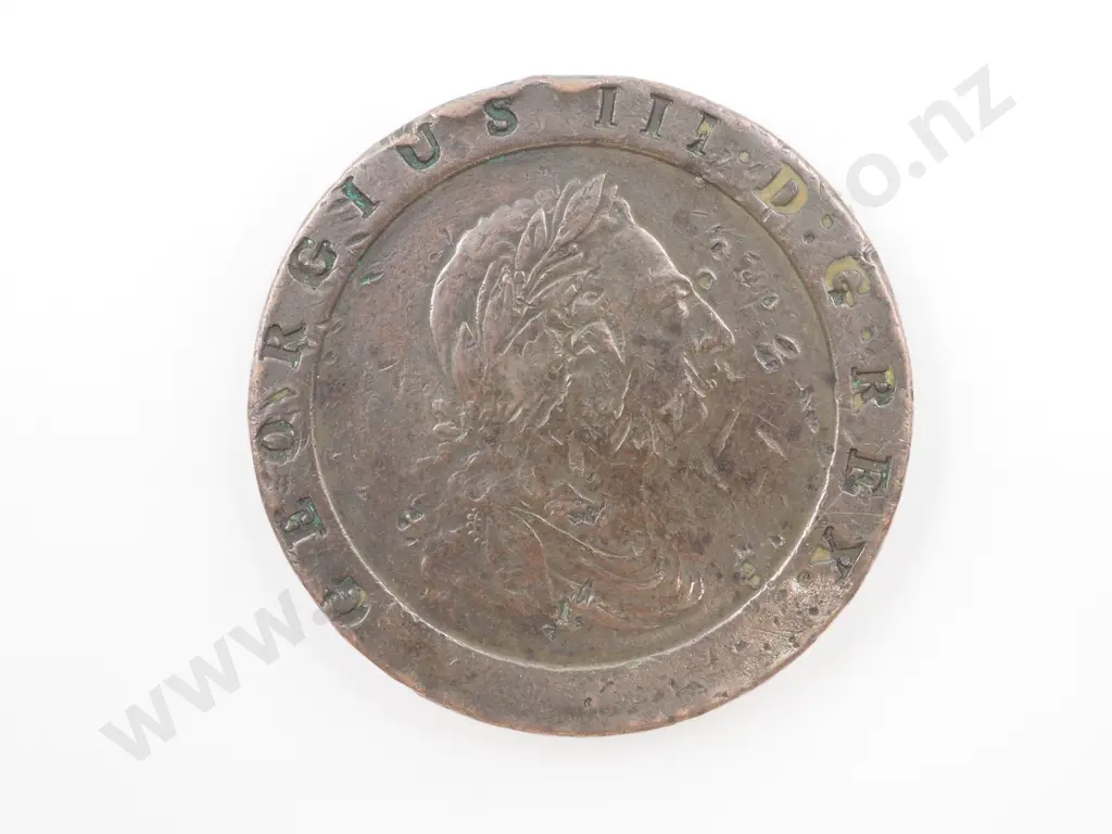 1797 United Kingdom Cartwheel Penny Image 1++