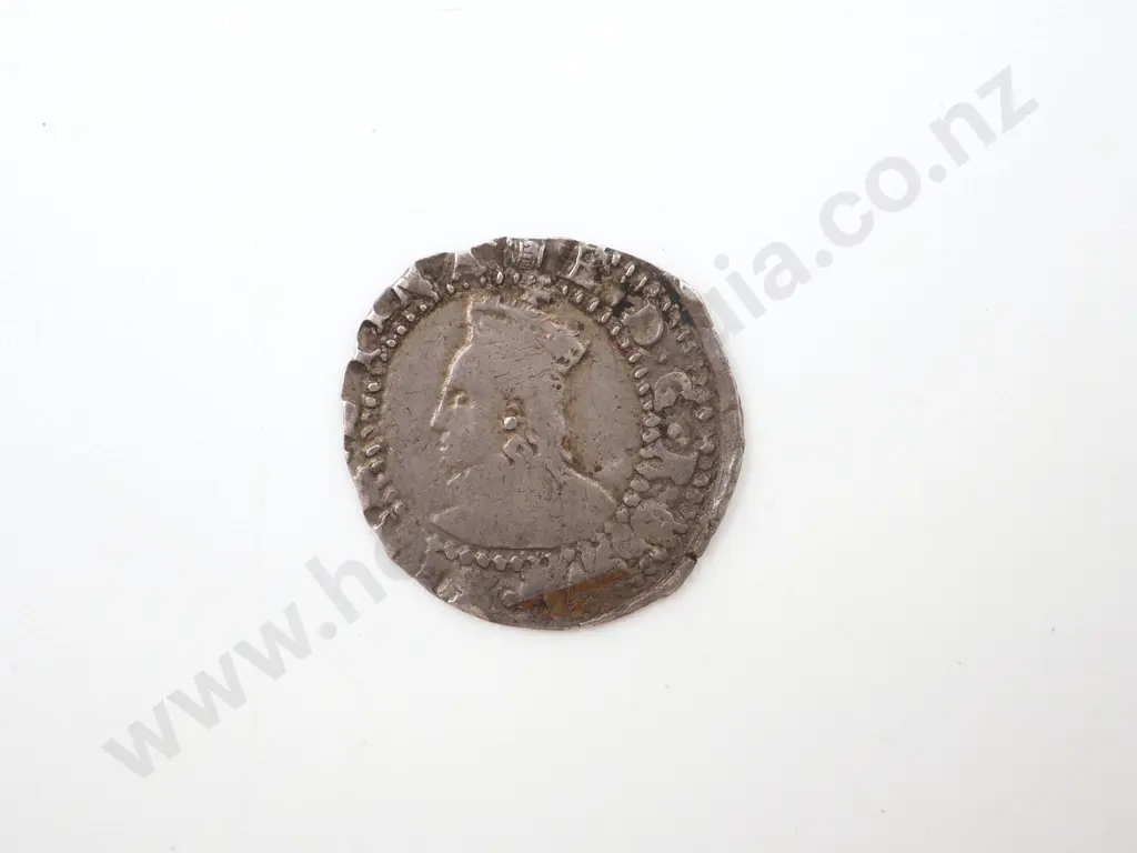 United Kingdom Elisabeth Silver Penny Image 1++