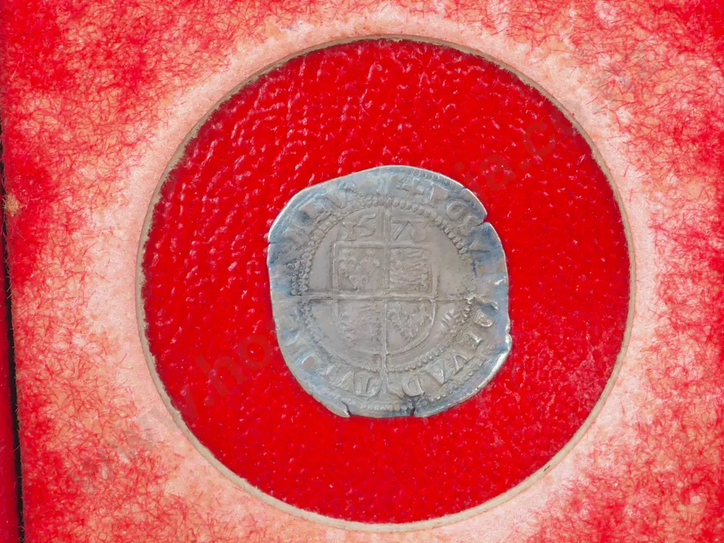 1578 United Kingdom Three Pence Elisabeth I CV $250 Usd Image 1++