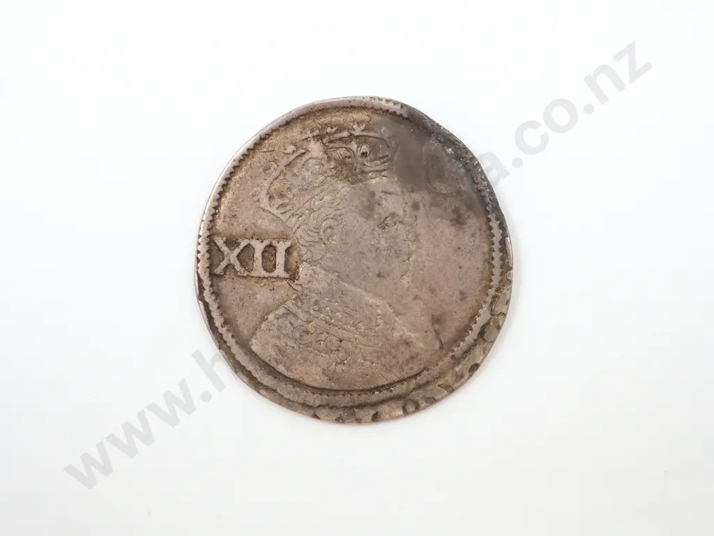Heavily Clipped United Kingdom James 1st Silver Shilling Image 1++