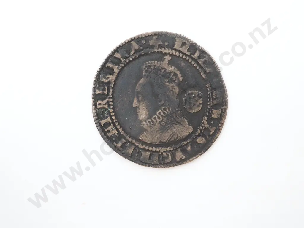 1578 United Kingdom Elizabeth I Six Pence Image 1++