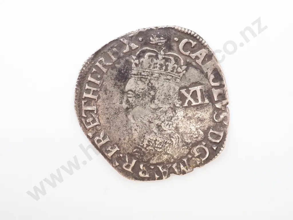 United Kingdom Charles 1st Silver Shilling Image 1++