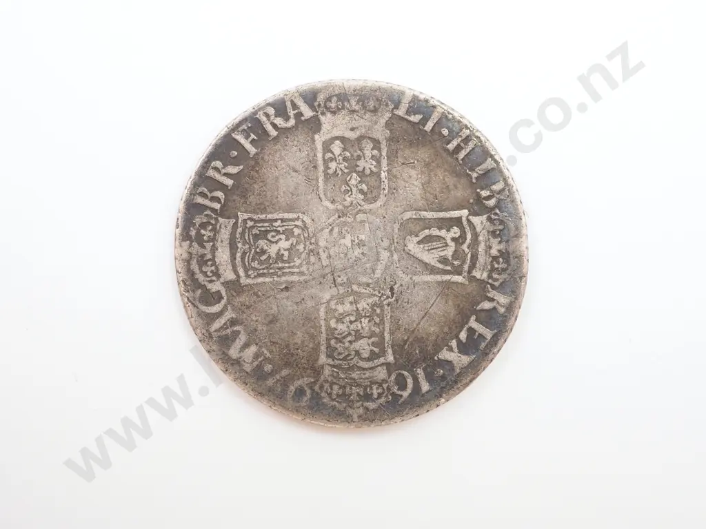 1697 United Kingdom Shilling Image 1++