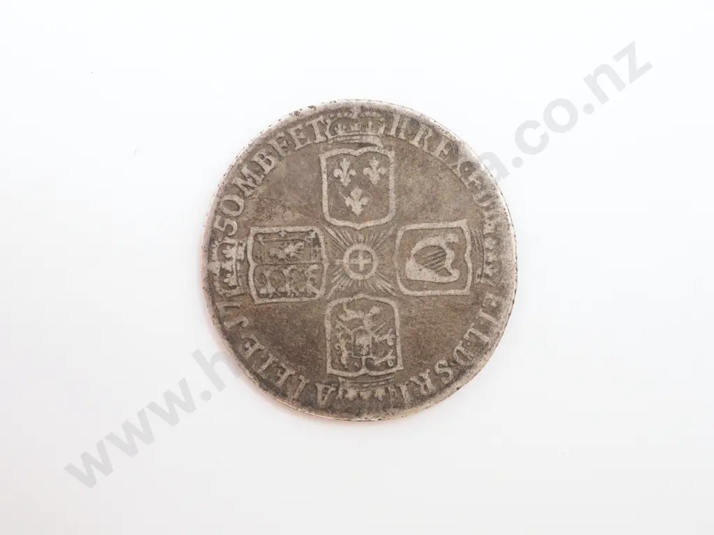1750 United Kingdom Sixpence Image 1++