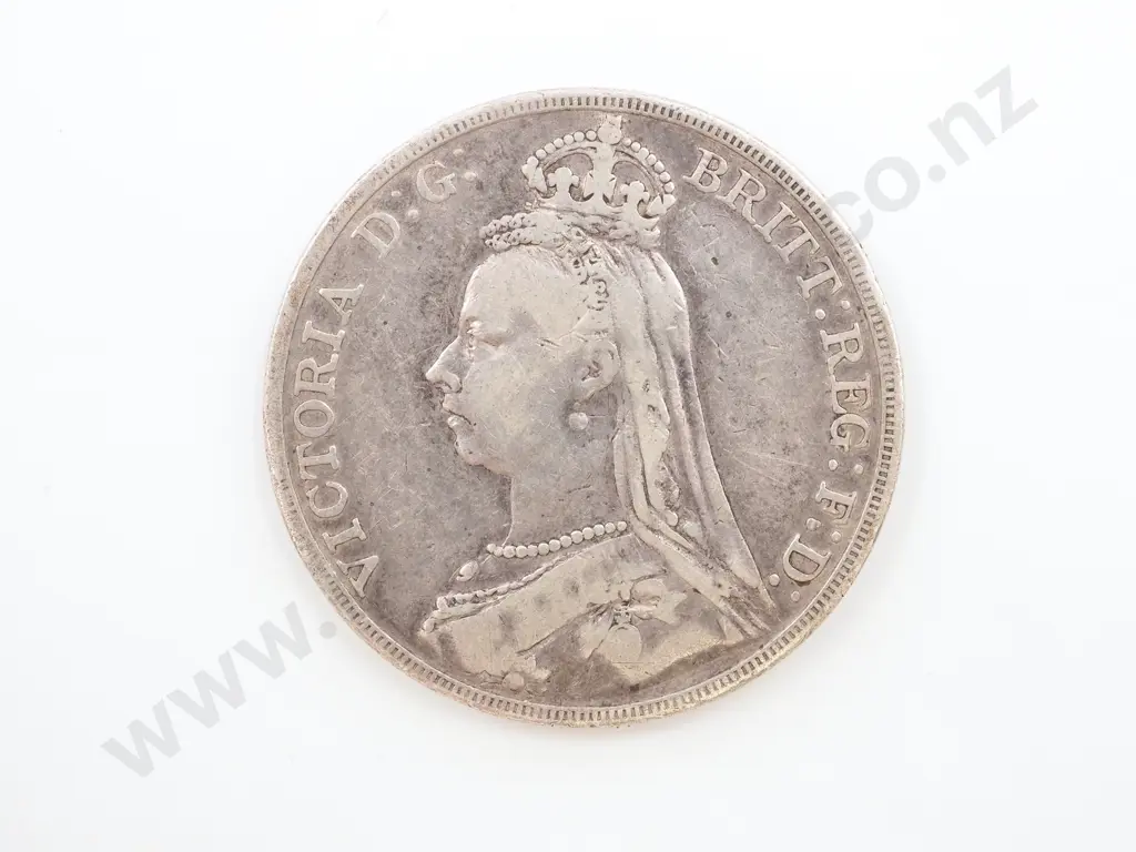 1889 United Kingdom Crown Image 1++