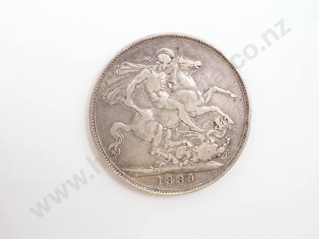 1889 United Kingdom Crown Image 1++