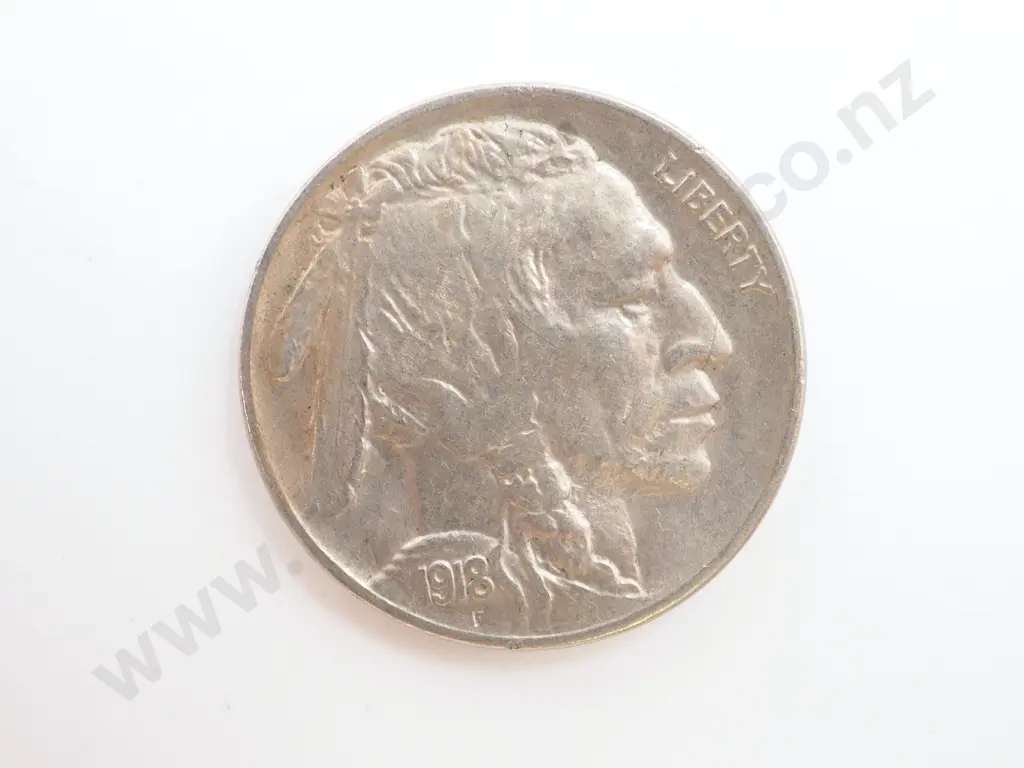 1918 United States of America Nickel CV $350 USD Image 1++