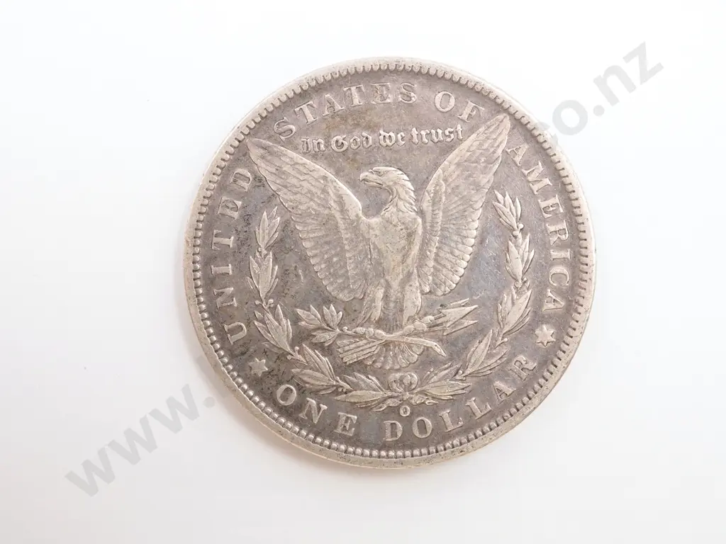 1890 United States of America Morgan Dollar Image 1++
