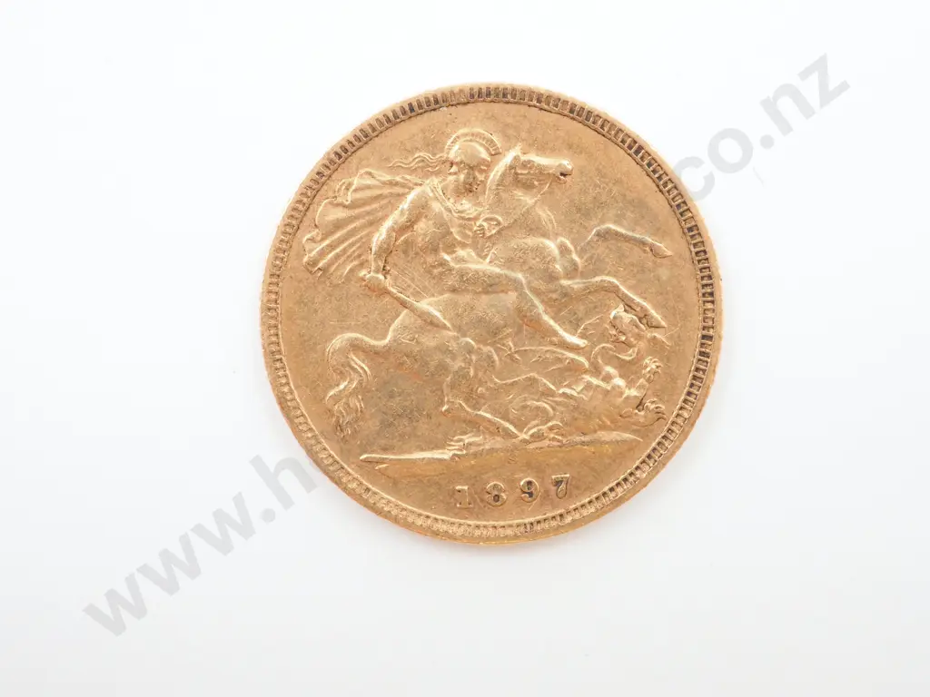 1897 Sydney Half Sovereign  Image 1++