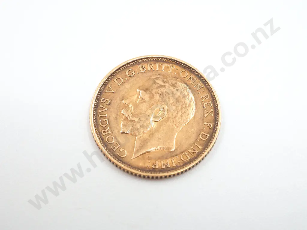 1915 Sydney Half Sovereign  Image 1++