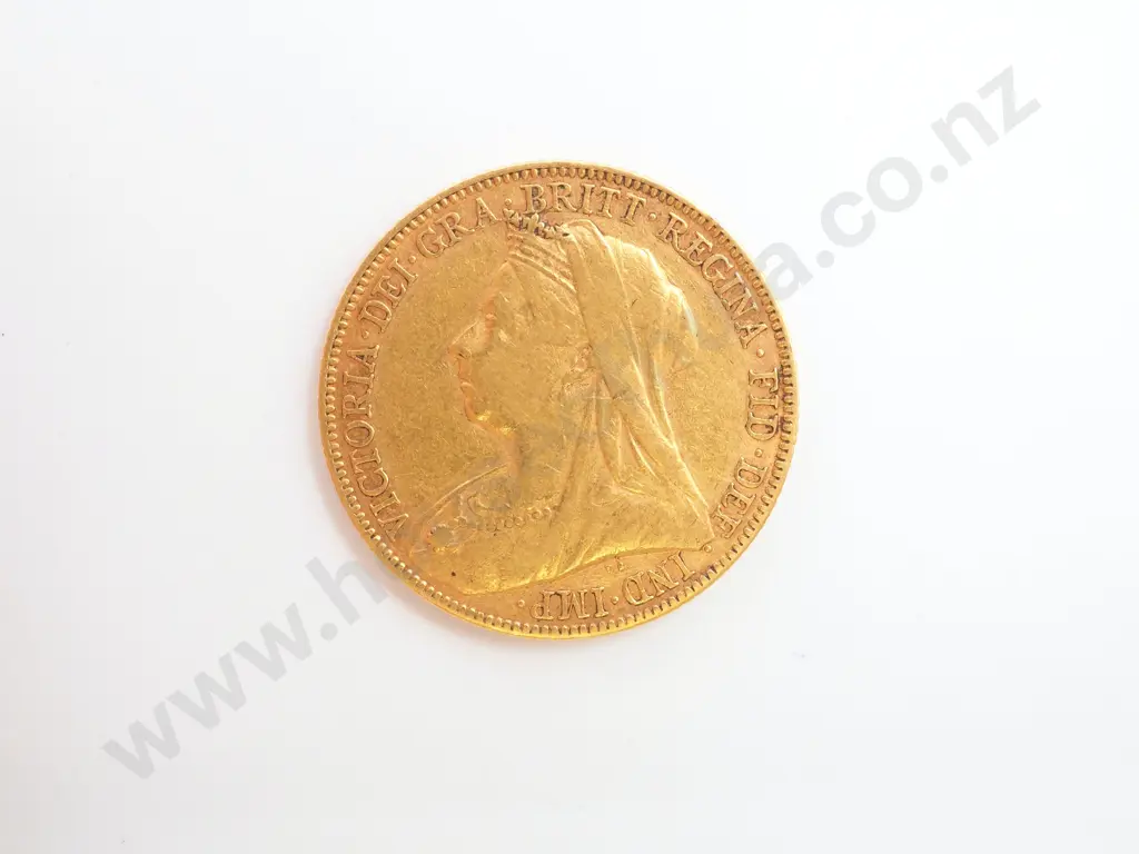 1897 Melbourne Full Sovereign  Image 1++