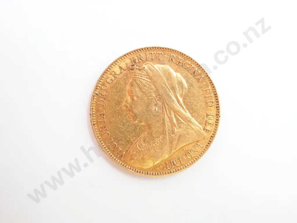1891 United Kingdom Full Sovereign Image 1++