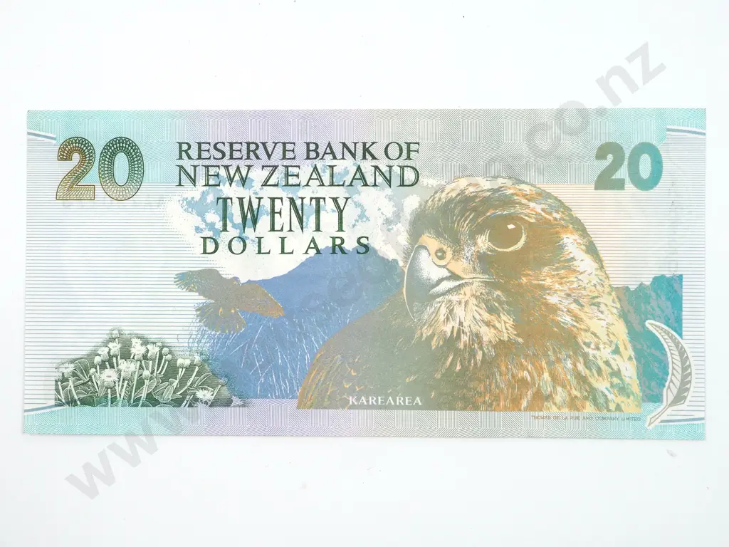 New Zealand Twenty Dollar Banknote: Don Brash Image 1++