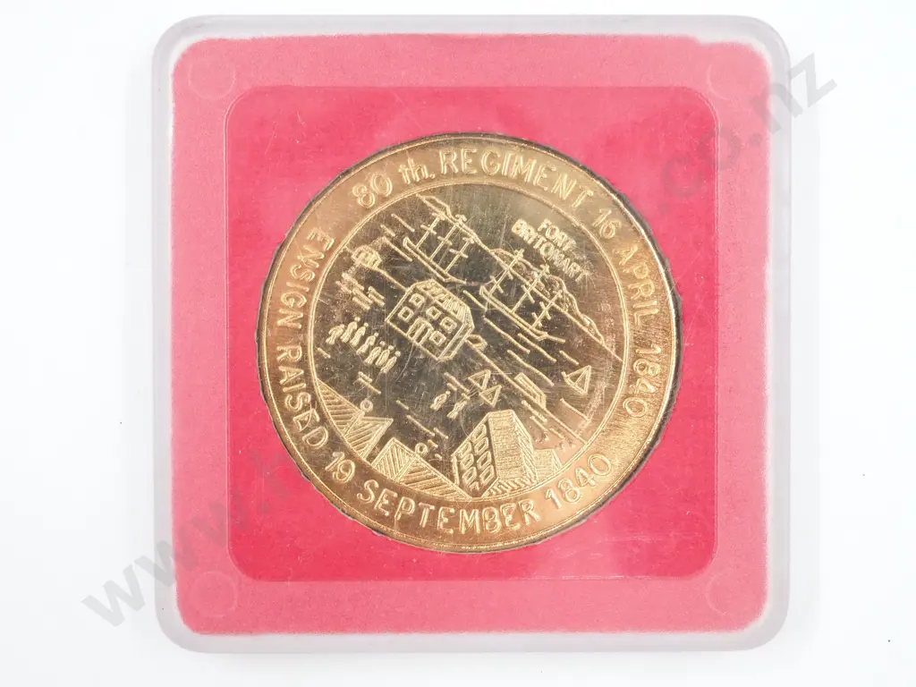 Auckland Officers Club 150 Year Commemorative Medal Image 1++