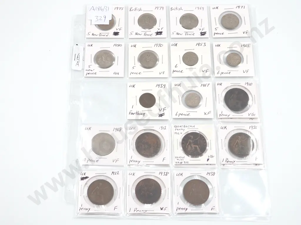 Assorted Lot of Graded United Kingdom Coinage Image 1++