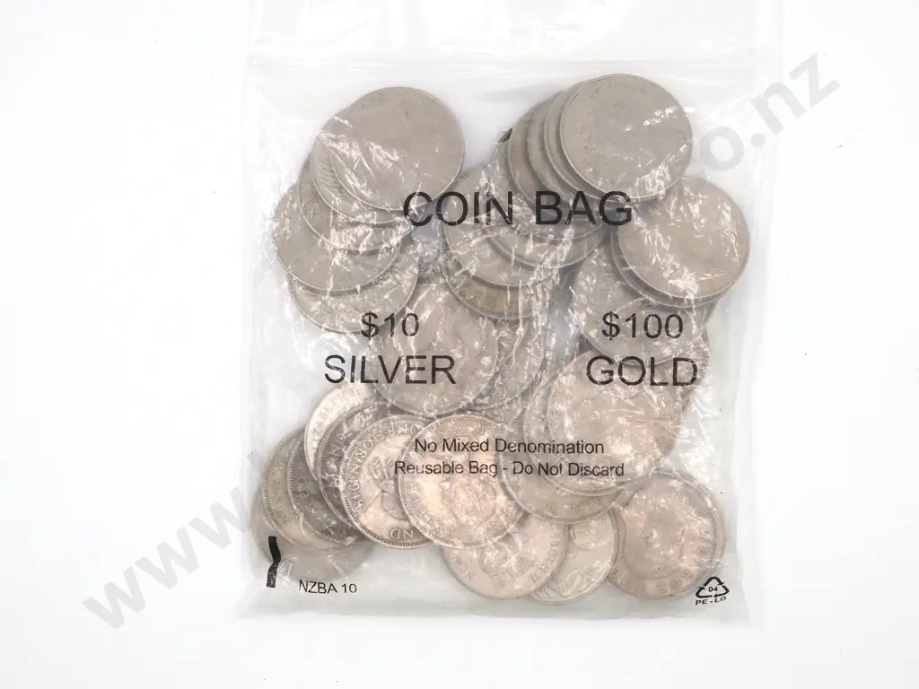 429 Grams of Assorted New Zealand Coinage (Mainly Florins) Image 1++