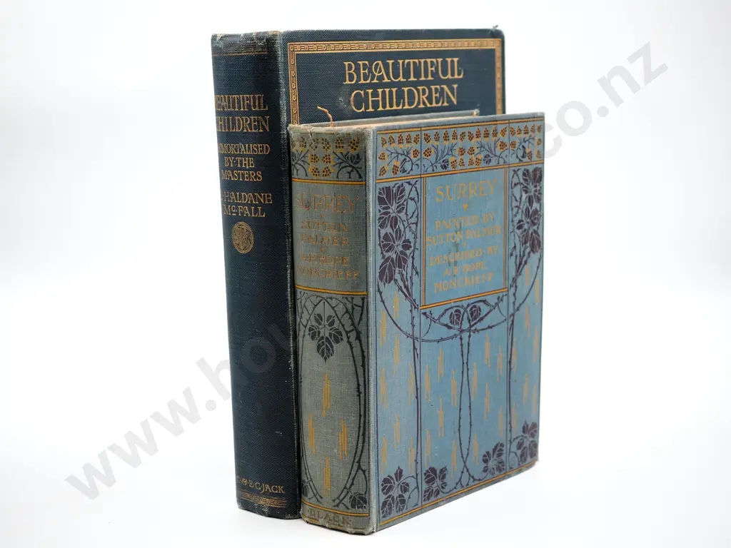 Beautiful Children Immortalised by the Masters by C Haldane Mcfall A/F & Surrey Painted by S Palmer 1912 Image 1++