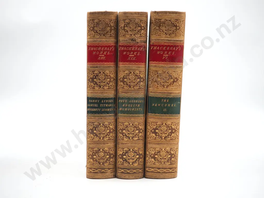 Thackeray's Works: Volumes 6, 13 &, 19 all 1869 Image 1++