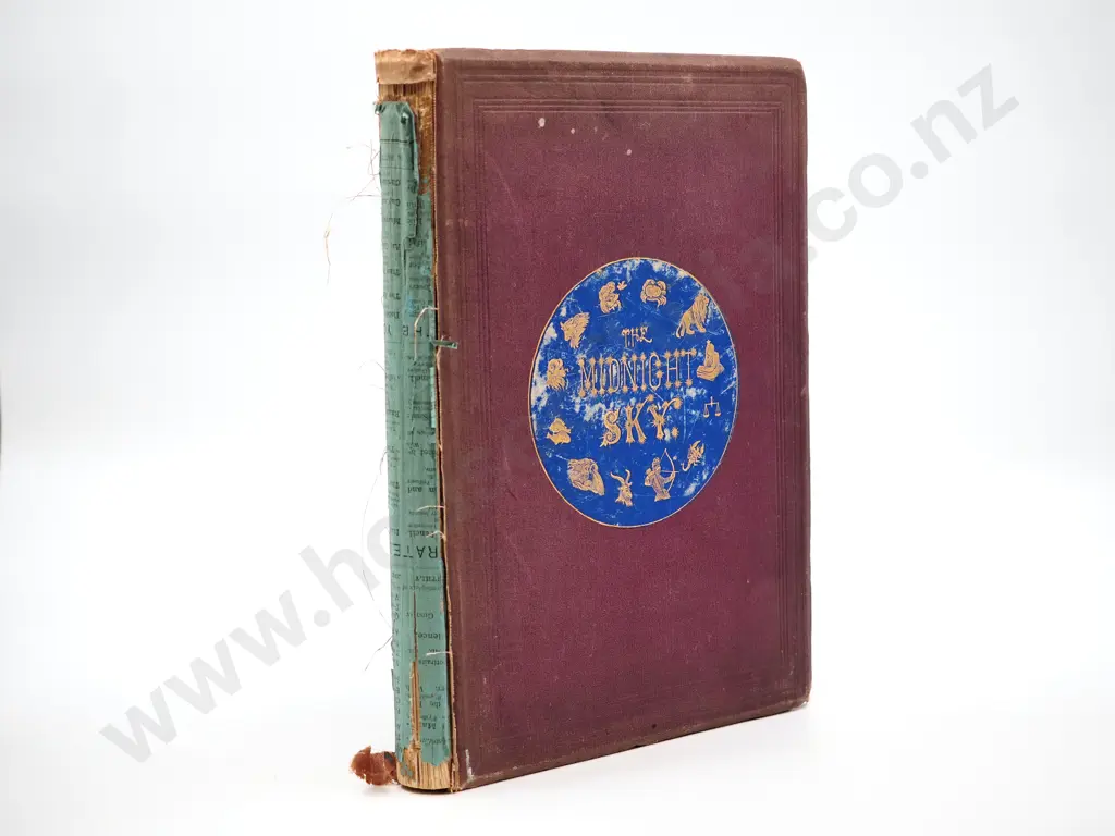 From the Library of Churchill Julius First Archbishop of New Zealand: The Midnight Sky: Edwin Dunkin A/F Image 1++