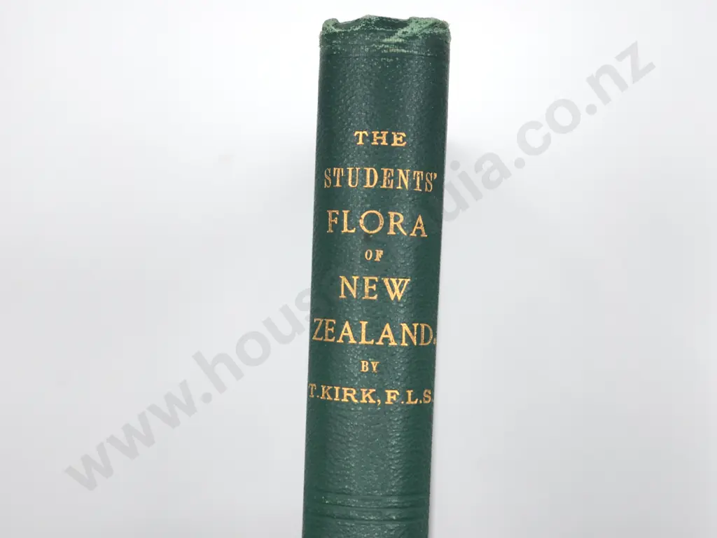 The Students Flora of New Zealand: T Kirk  Image 1++