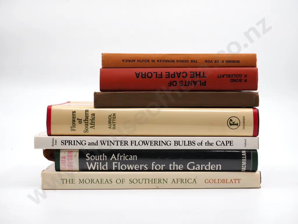 Lot of Seven Books on South African Plants & Flowers  Image 1++