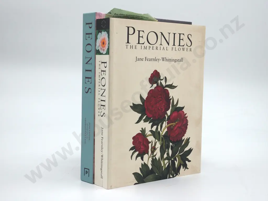 Lot of Two Books on Peonies Image 1++