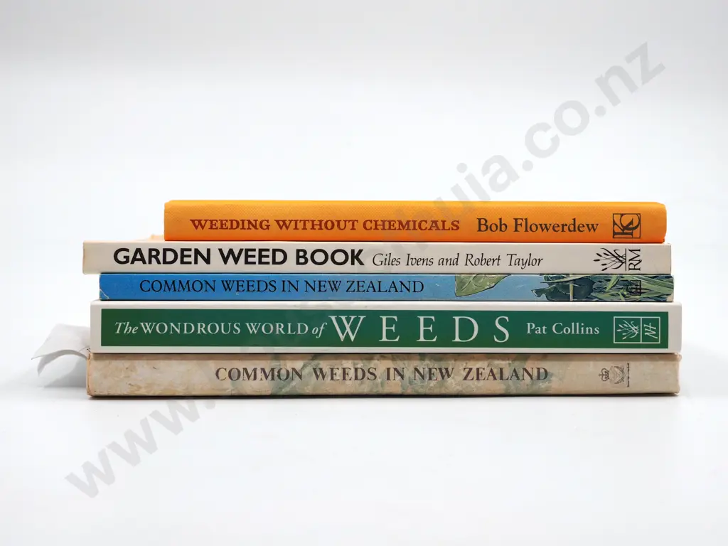 Lot of Five Books on Weeding  Image 1++