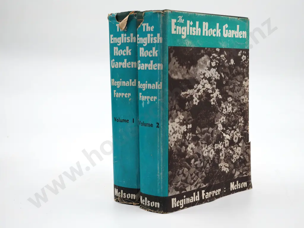 The English Rock Garden ( Two Volumes ) : Reginald Farrer Image 1++
