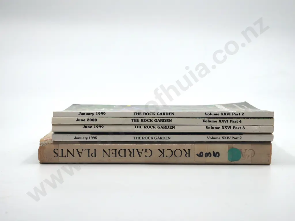 Lot of Five Books on Rock Gardens Image 1++