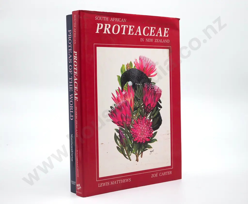 South African Proteaceae in New Zealand, and Proteas of the World - Two Books Image 1++