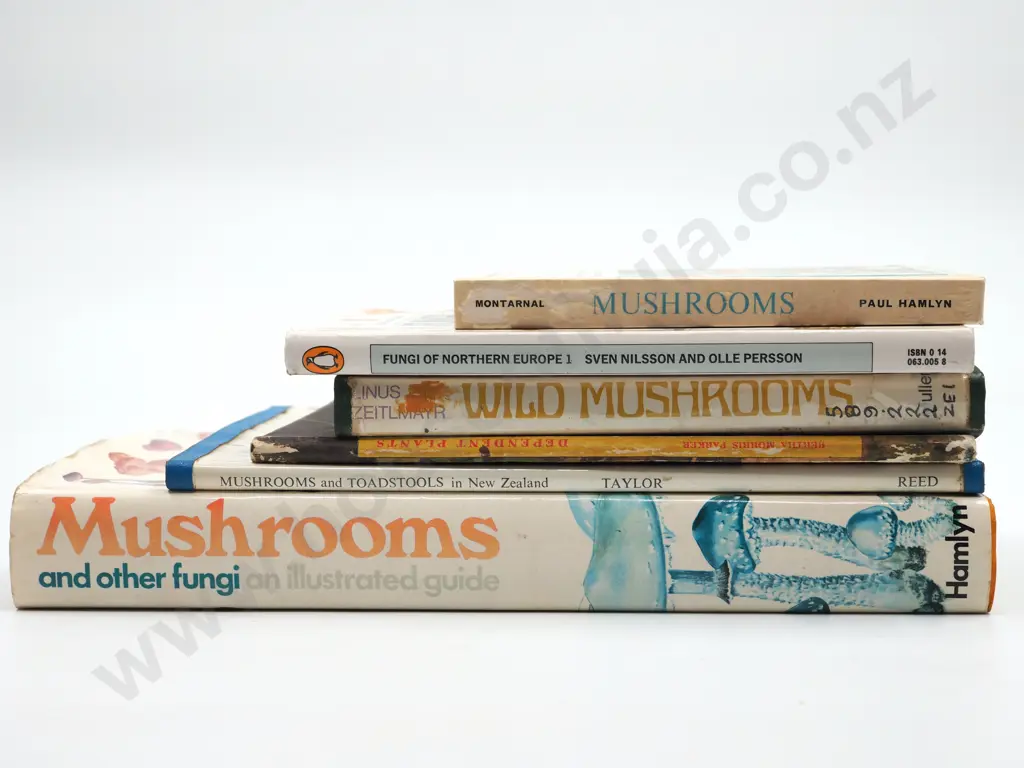 Lot of Six Books on Mushrooms  Image 1++