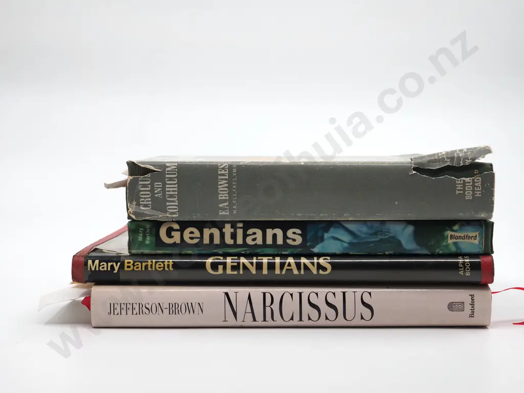 Lot of Four Books on Flowers Image 1++