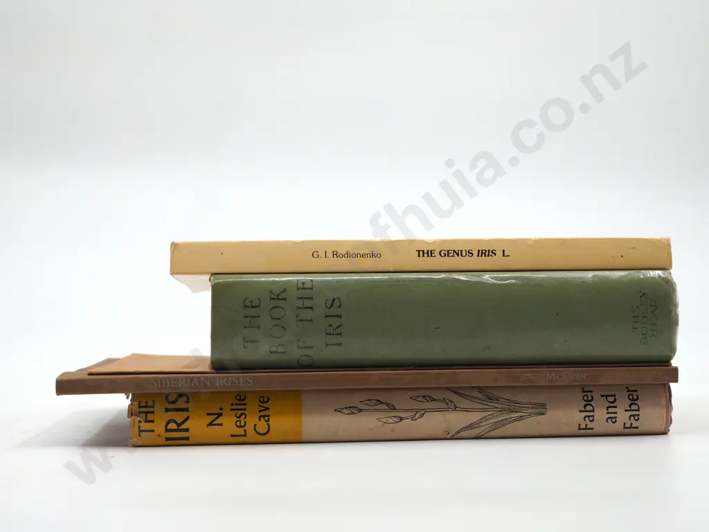 Lot of Five Books on Irises Image 1++
