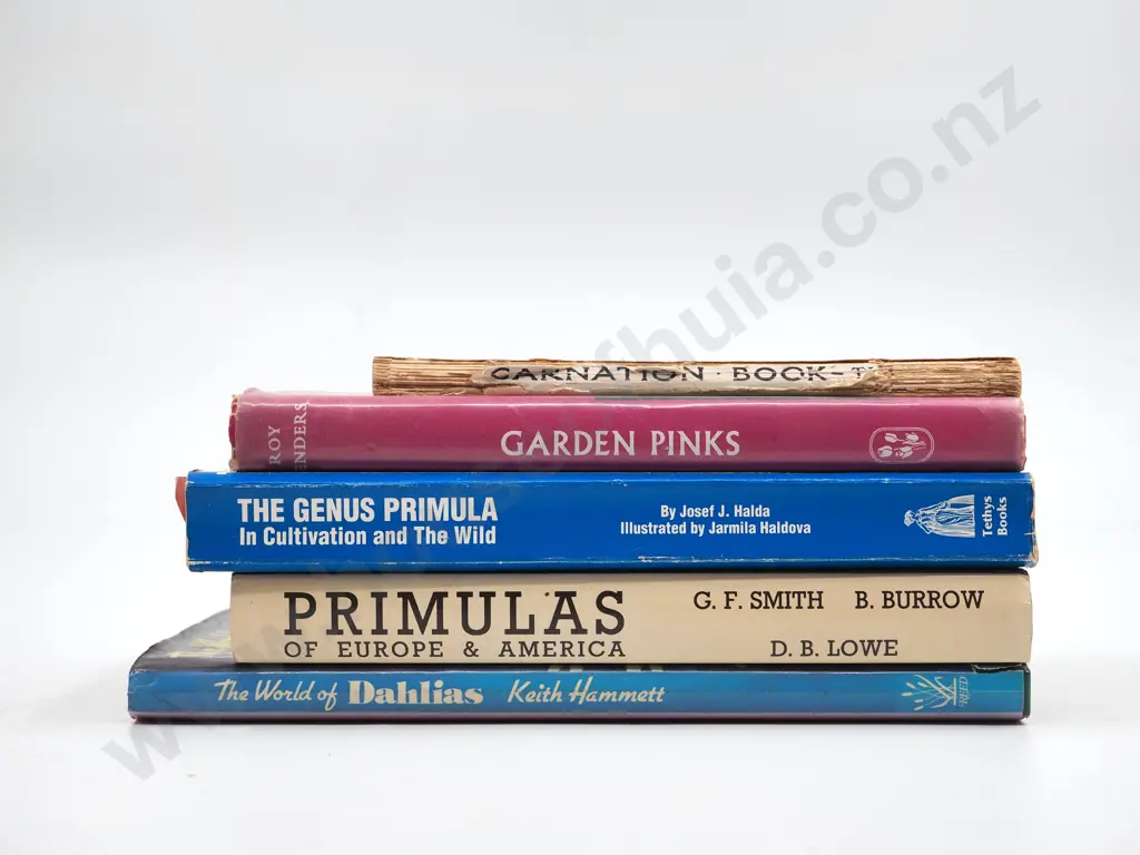 A Lot of Five Books about Flowers Image 1++