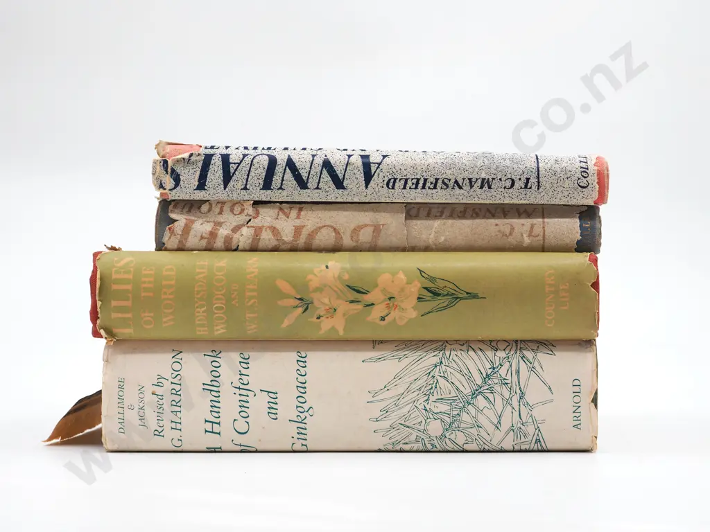 Lot of Four Plant Books Image 1++