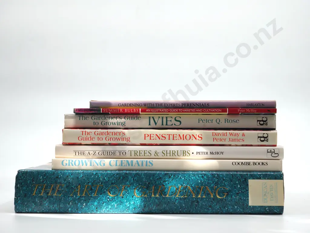 Lot of Seven Gardening-related Books Image 1++