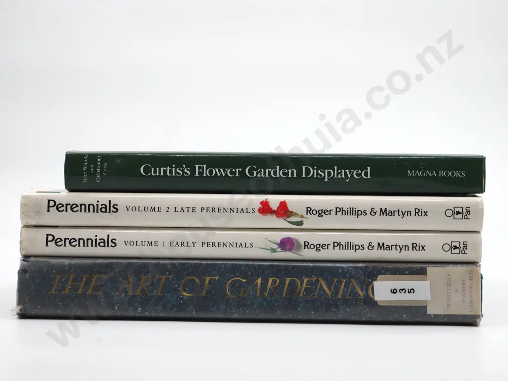 Lot of Four Gardening Books, including Perennials, Volumes 1 and 2 Image 1++
