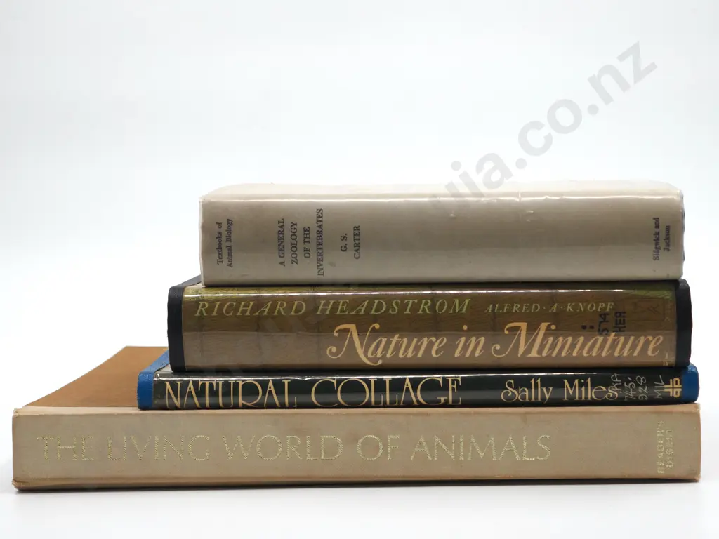 Lot of Four Natural History Books Image 1++