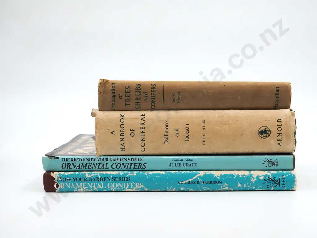 Lot of Four Books on Conifers Image 1++