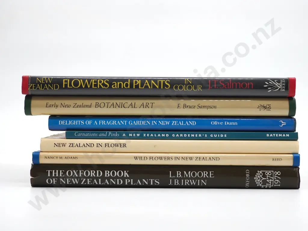 Lot of Seven New Zealand Gardening Books Image 1++