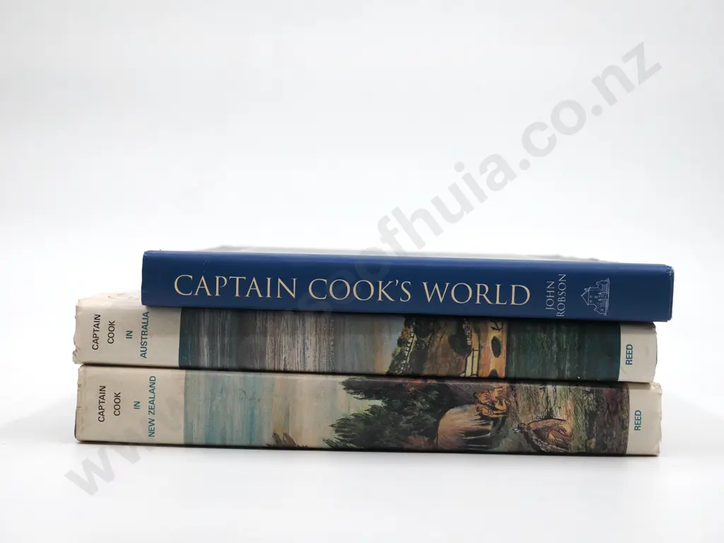 Lot of Three Books Related to Captain Cook Image 1++