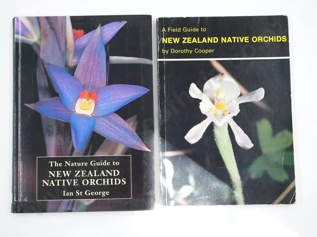 Lot of Two Books on New Zealand Orchids Image 1++