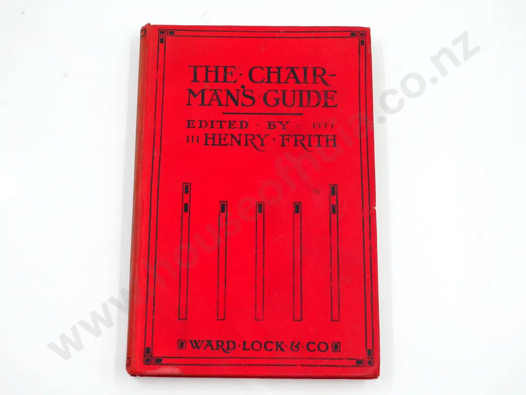 The Chairman's Guide : Edited by Henry Frith Image 1++
