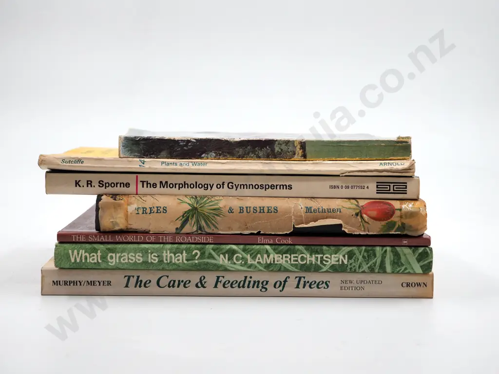Lot of Seven Books on Plants Image 1++