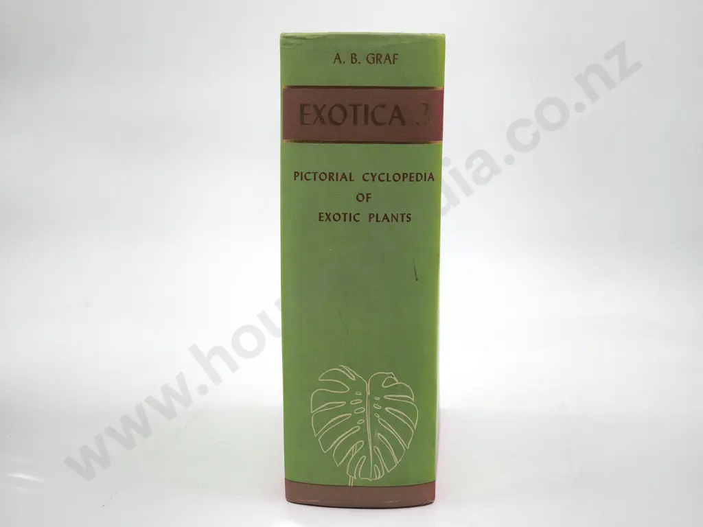 Exotica 3, Pictorial Cyclopedia of Exotic Plants : A. B. Graff Image 1++