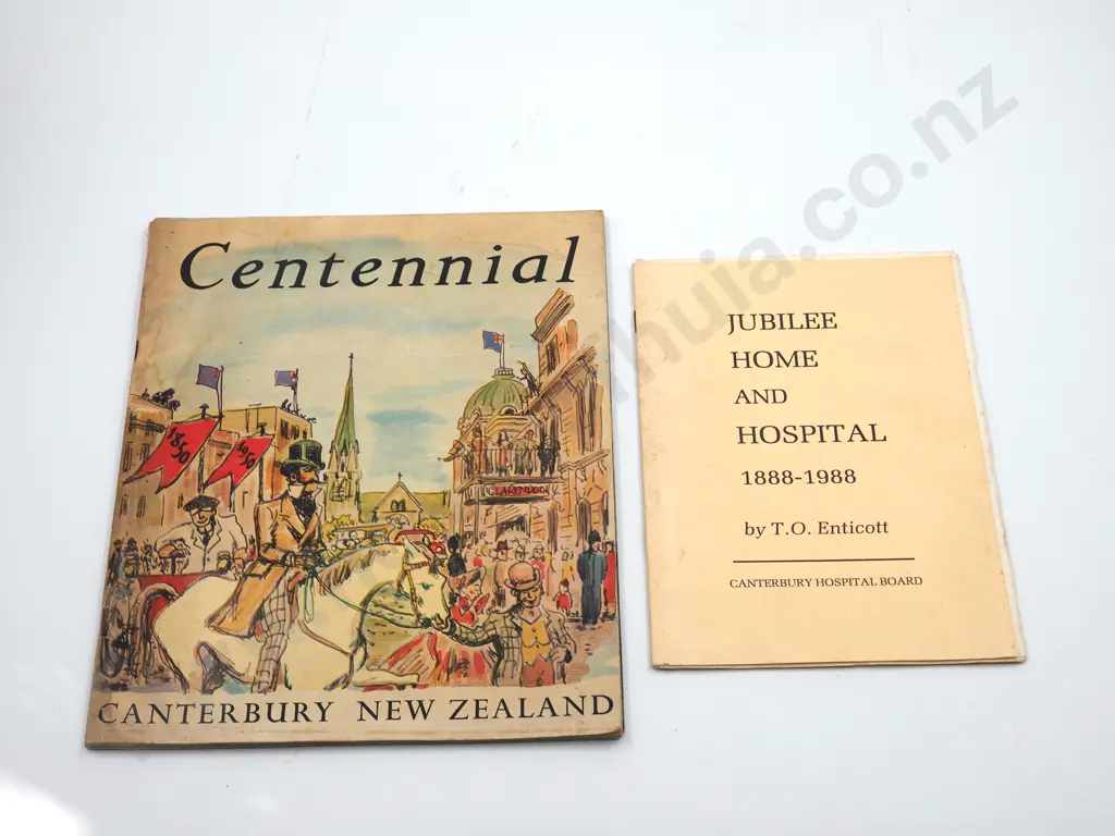 Lot of Two Canterbury-related Almanacs Image 1++