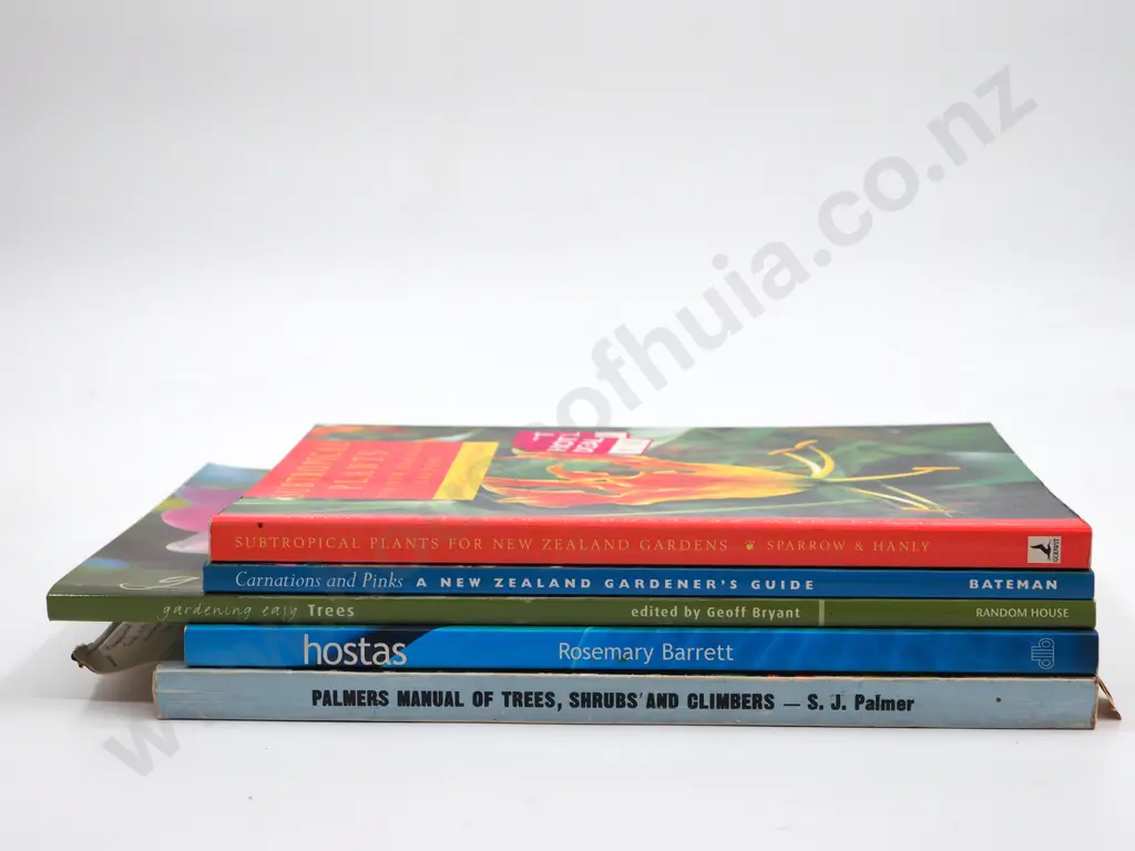 Lot of Five Books on Plants, including Subtropical Plants Image 1++